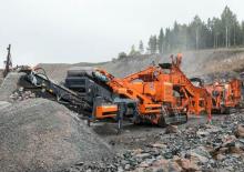Stații de reciclare moloz Metso Lokotrack LT 550 GP