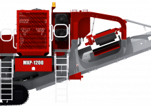 Stații de reciclare moloz Rubble Master MXP-1200