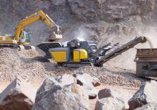 Stații de reciclare moloz Rubble Master RM V550GO!