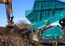 Stații de sortare mobile Powerscreen Titan 2300
