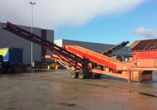 Stații de sortare mobile Terex-Finlay 393 CV Hydrascreen