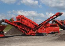 Stații de sortare mobile Terex-Finlay 683