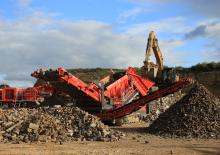 Stații de sortare mobile Terex-Finlay 873+ Spaleck