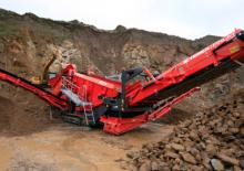 Stații de sortare mobile Terex-Finlay 883+