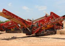 Stații de sortare mobile Terex-Finlay 893