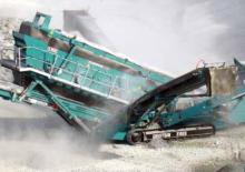 Stații de sortare mobile Powerscreen Chieftain 2100 X 3D