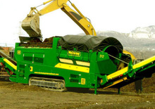 Stații de sortare mobile cu tambur McCloskey 512RET
