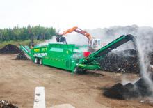 Stații de sortare mobile cu tambur McCloskey 621RE
