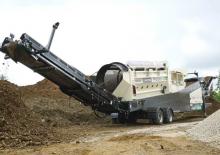 Stații de sortare mobile cu tambur Terex Ecotec Phoenix 1600