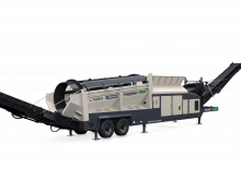 Stații de sortare mobile cu tambur Terex Ecotec Phoenix 2100