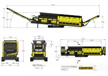 Stații de sortare mobile cu tambur Barford TR622