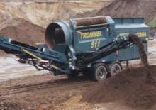 Stații de sortare mobile cu tambur Powerscreen Trommel 511 Rad