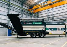 Stații de sortare mobile cu tambur Terex Ecotec TTS 518