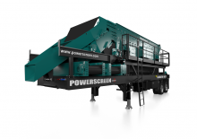 Stații de sortare mobile Powerscreen Gladiator H6203