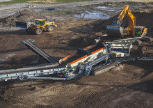 Stații de sortare mobile Metso Lokotrack ST2.8E