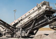Stații de sortare mobile Metso Lokotrack ST3.8E