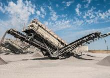 Stații de sortare mobile Metso Lokotrack ST4.8