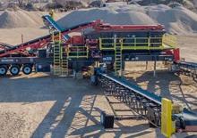 Stații de sortare mobile Sandvik UK373
