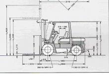 Stivuitoare frontale diesel Toyota 02-5 FD 40