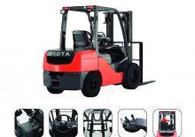 Stivuitoare frontale LPG Toyota 02-8 FGF 25 