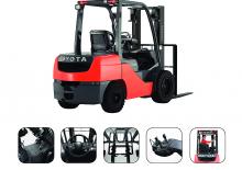 Stivuitoare frontale LPG Toyota 02-8 FGKF 20 