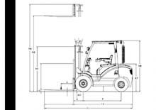 Stivuitoare frontale diesel DanTruck 3420 DY