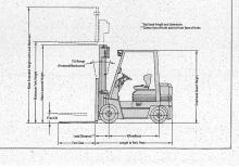 Stivuitoare frontale diesel Toyota 5 FDC 25
