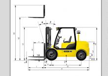 Stivuitoare frontale diesel Hyundai 50 DA 7 E