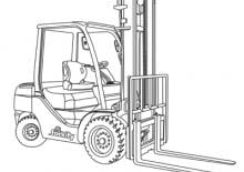 Stivuitoare frontale diesel Toyota 62-6 FD 30