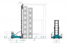 Stivuitoare frontale diesel Konecranes SMV 7/8 ECB 90 II