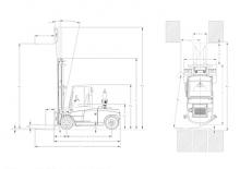 Stivuitoare frontale diesel DanTruck 9476 Power +