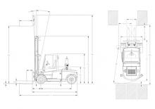 Stivuitoare frontale diesel DanTruck 9486 Power +