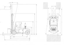 Stivuitoare frontale diesel DanTruck 9676 Power +