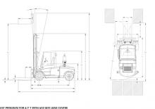 Stivuitoare frontale diesel DanTruck 9696 Power +