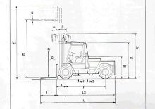Stivuitoare frontale diesel Steinbock B 1212
