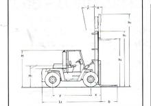 Stivuitoare frontale diesel Clark C 500-yb-135 D