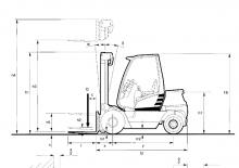 Stivuitoare frontale diesel Steinbock CD 25 C