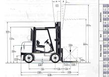 Stivuitoare frontale diesel Clark CDC 70