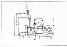 Stivuitoare frontale diesel Heli CPCD 60 W
