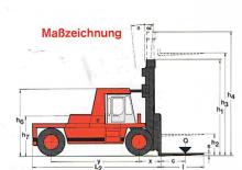 Stivuitoare frontale diesel Kalmar DC 42-1200 G