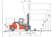 Stivuitoare frontale diesel Kalmar DCD100-12XL