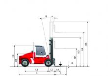 Stivuitoare frontale diesel Kalmar DCE 120-12
