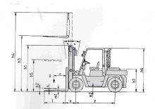 Stivuitoare frontale diesel Nissan DF 05 A 50 U