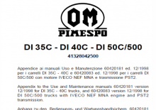 Stivuitoare frontale diesel OM-Pimespo DI 40 C