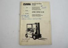 Stivuitoare frontale diesel Clark DPM 12