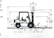 Stivuitoare frontale diesel Clark DPM 20