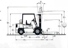 Stivuitoare frontale diesel Clark DPM 20 SL