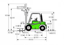 Stivuitoare frontale diesel Cesab Drago 300 H