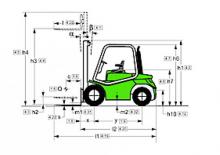 Stivuitoare frontale diesel Cesab Drago 350 E