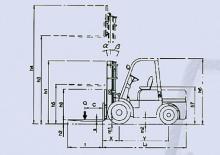 Stivuitoare frontale diesel Belet DV 35 BV